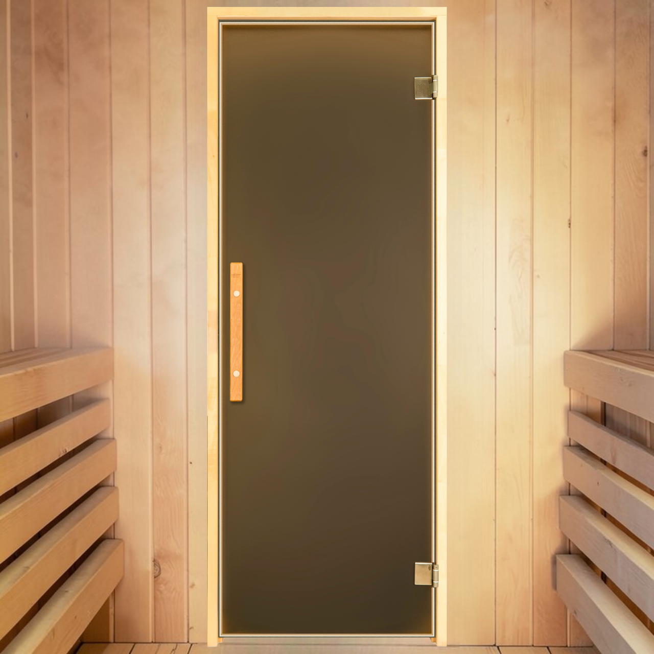Дверь для бани и сауны Tesli Lux Magnetic 2000х700 мм