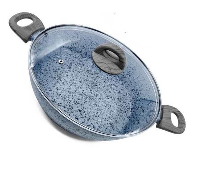 Сковорода-сотейщик 10378-30 с крышкой литая индукционное дно 30х7,2 см