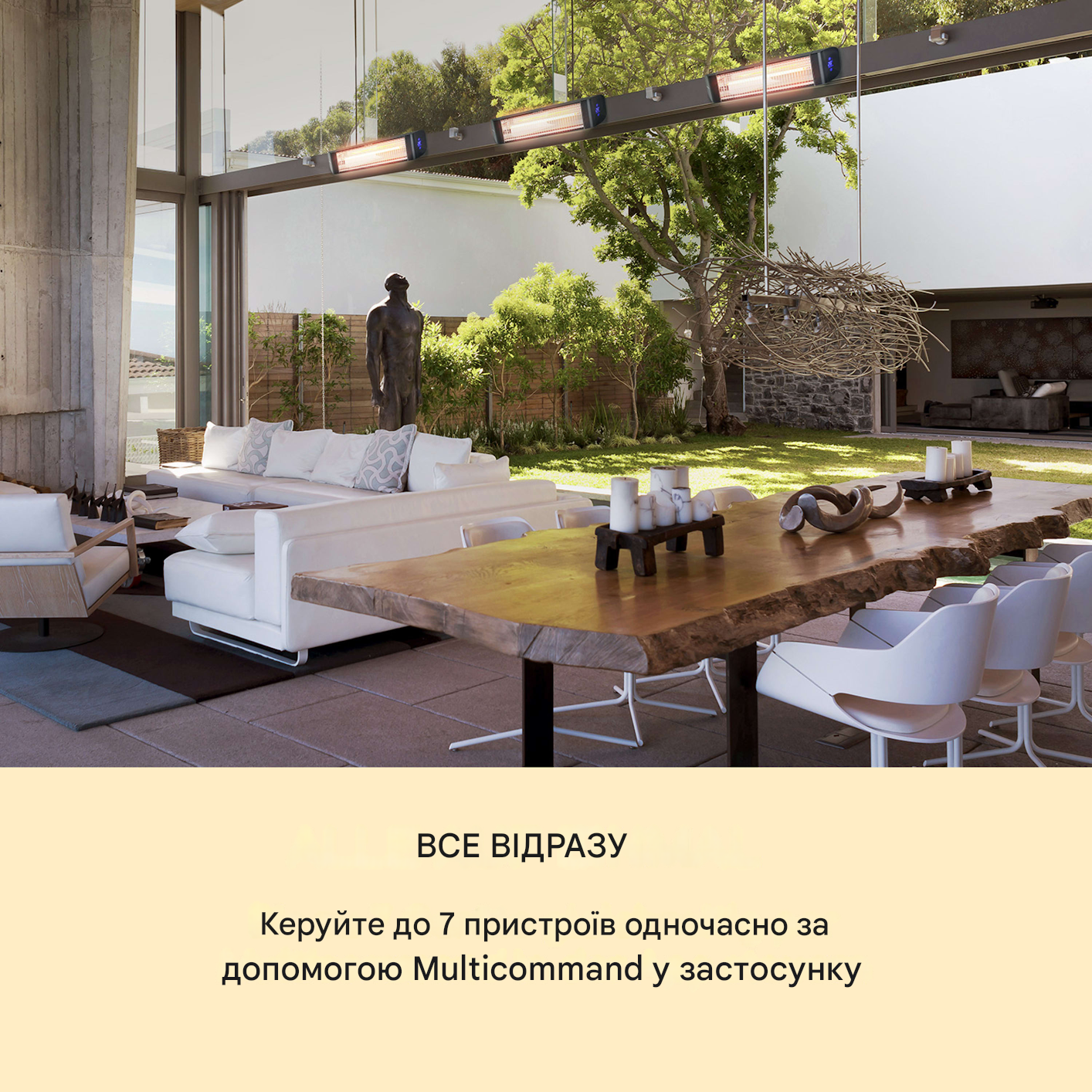 Інфрачервоний обігрівач настінний Blumfeldt Smartwave Smart 2400 Вт (10034761) - фото 3