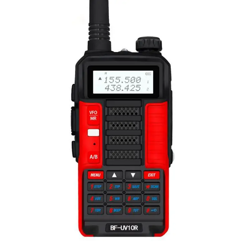 Рация Baofeng UV-10R двухдиапазонная до 10 км 2200 mAh 10W (00-00010675)