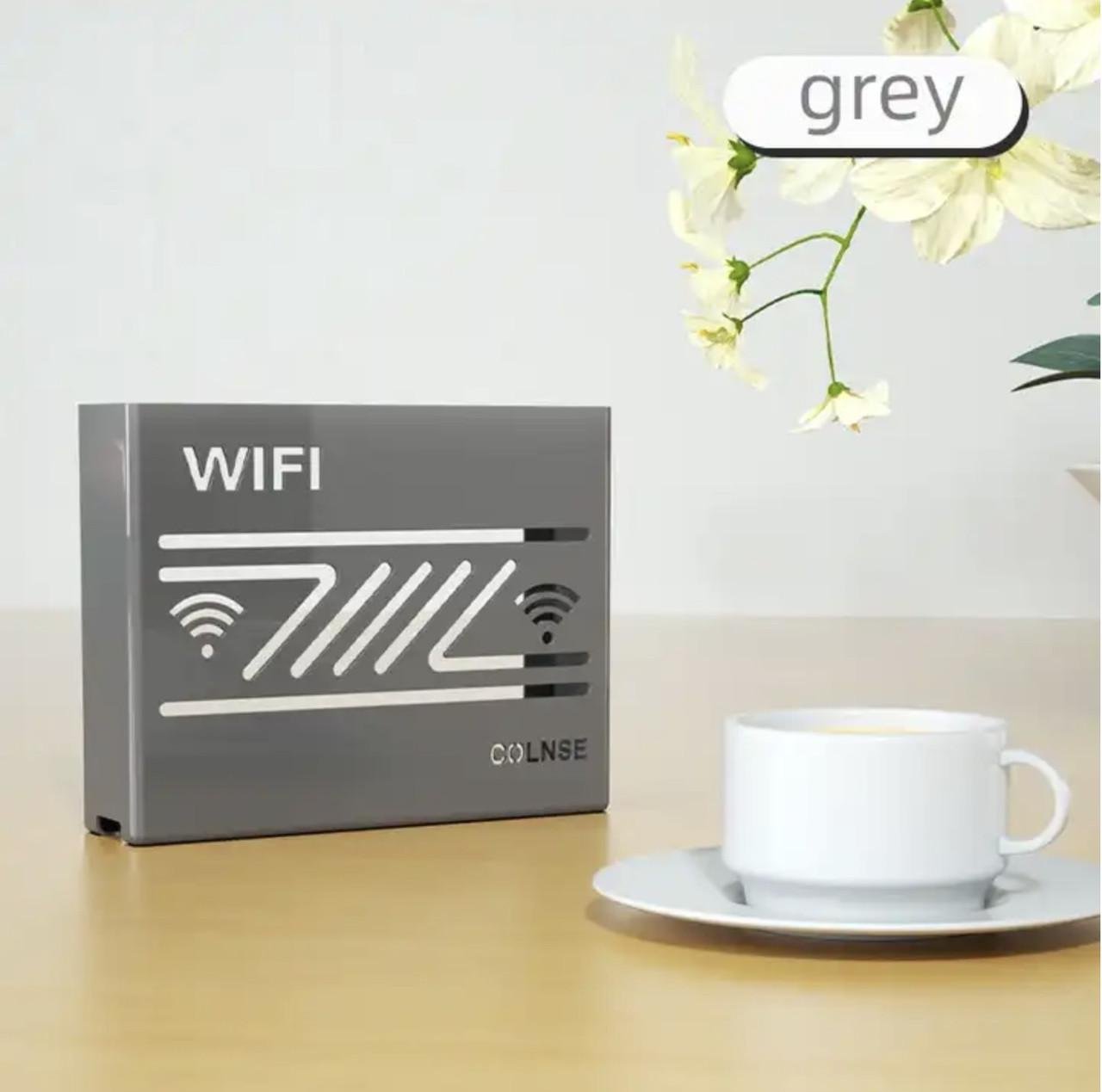 Полка-держатель для роутера Colnse пластиковая настенная 29х23 см Серый (CLNSGRPBS) - фото 2 Полка-держатель для роутера Colnse пластиковая настенная 29х23 см Серый (CLNSGRPBS) - фото 2