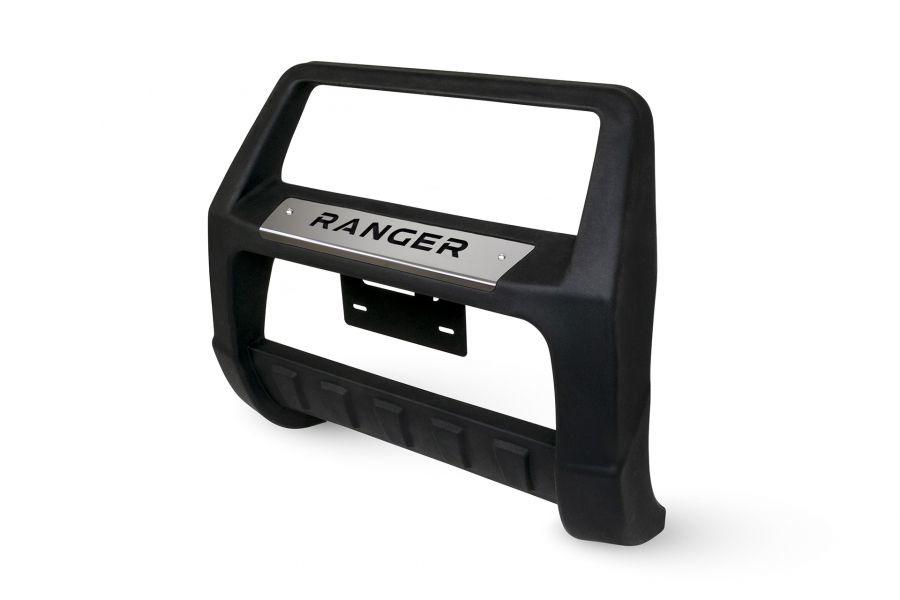 Передняя защита Jaguar Omsa Line для Ford Ranger 2011-2022 гг. черный металл Черный