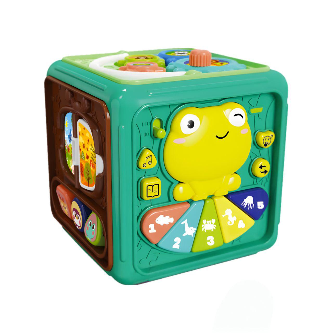 Игровой куб 6 увлекательных игр Зеленый (92180-1) Игровой куб 6 увлекательных игр Зеленый (92180-1)