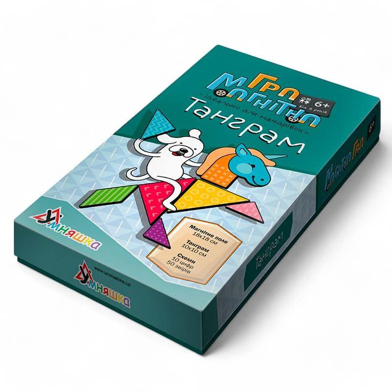 Настольная игра Умняшка Танграм на магнитах 1487 (31156060)