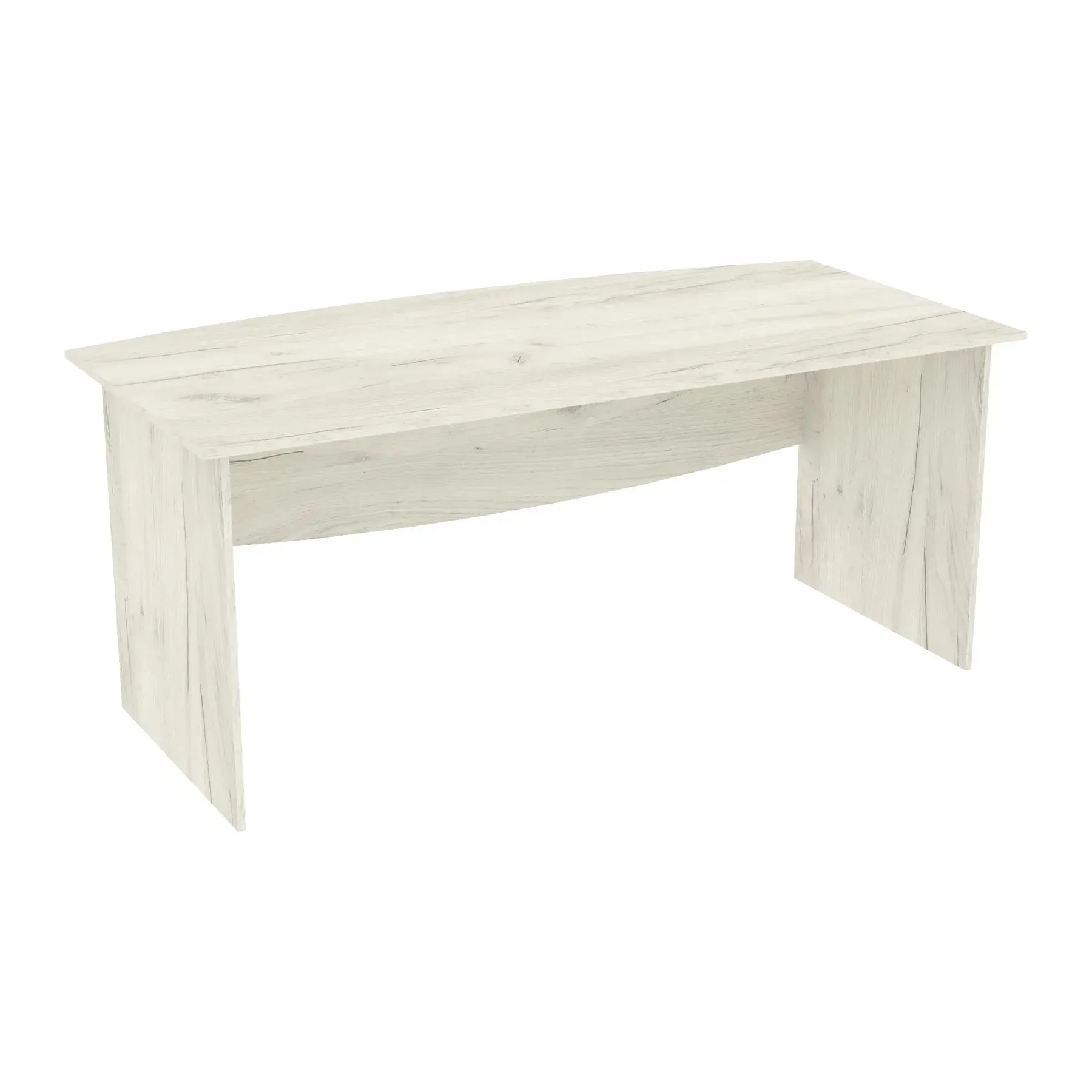 Стіл офісний Kontinent Лідер 1800х900х760 мм Дуб Крафт Білий (52668651) - фото 1 Стіл офісний Kontinent Лідер 1800х900х760 мм Дуб Крафт Білий (52668651) - фото 1