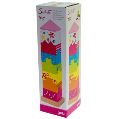 Розвиваюча іграшка Goki пірамідка Вежа (58542)