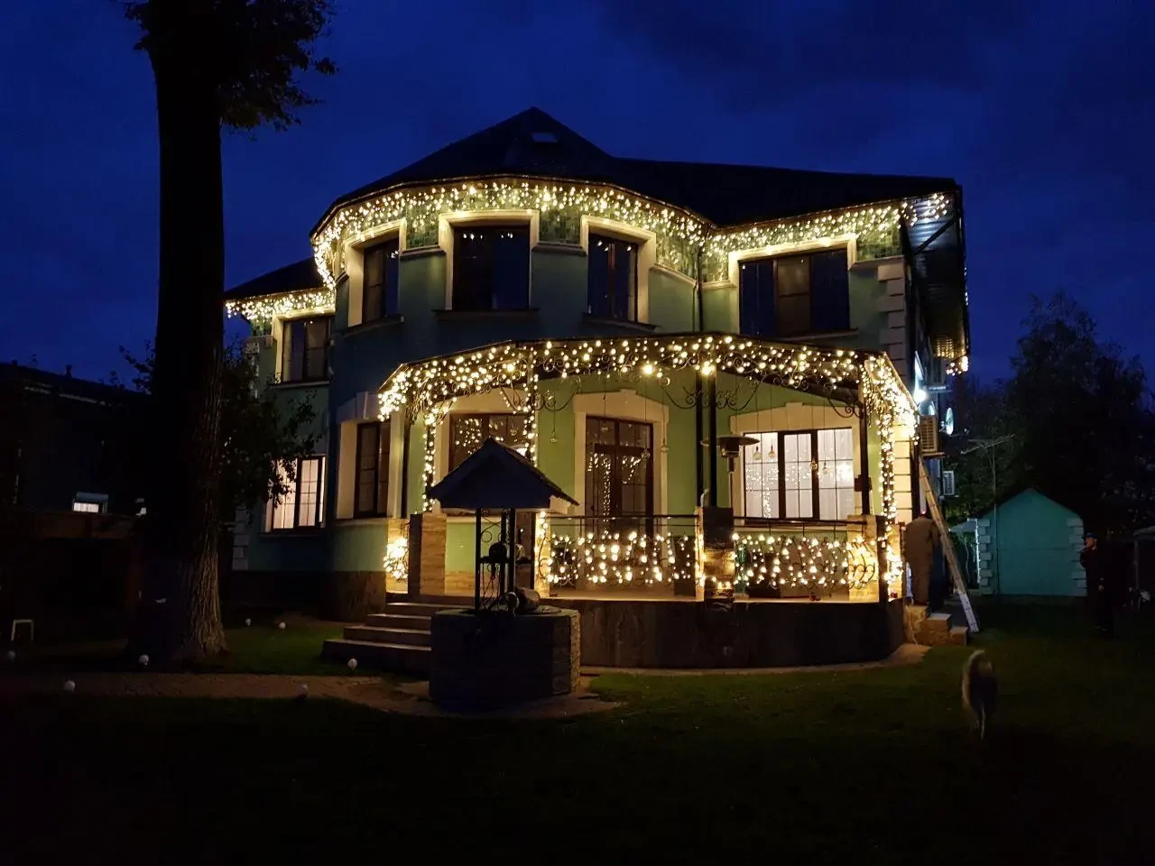 Гірлянда вулична UKC Бахрома Premium Iceclude IP65 120 LED 5×0,7 м (2402408694) - фото 6 Гірлянда вулична UKC Бахрома Premium Iceclude IP65 120 LED 5×0,7 м (2402408694) - фото 6