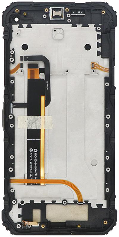 Дисплей та сенсор з передньою панеллю для Blackview BV6100 Black (2000990309334) Дисплей та сенсор з передньою панеллю для Blackview BV6100 Black (2000990309334)