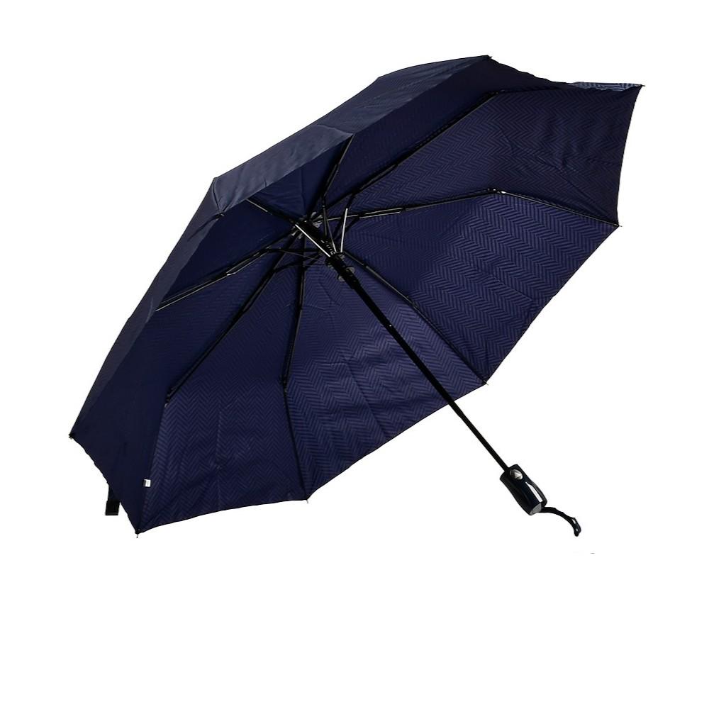 Зонтик Stenson R95193 полуавтомат с чехлом 110 см 8 спиц Синий (618748)