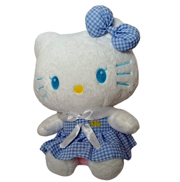 Мягкая игрушка плюшевая Masyasha Hello Kitty НK65-01 65 см Бело-голубой (14519859) - фото 4