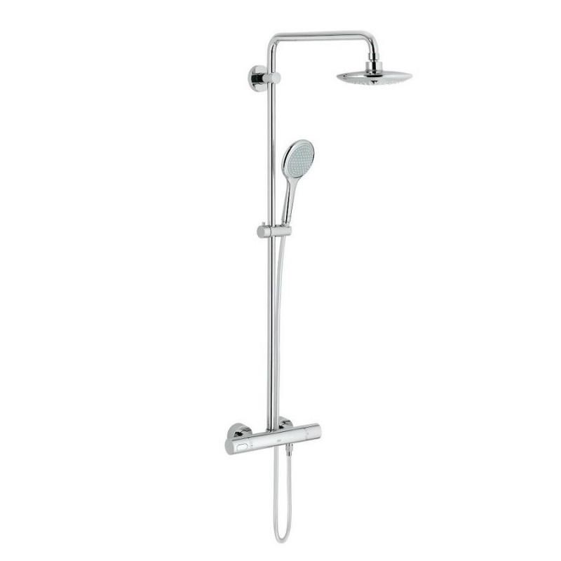 Душевая система с термостатом Grohe Rainshower Solo 190 27428000 Хром (113668)