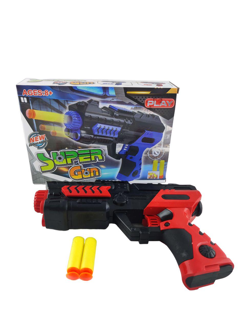 Детское игрушечное оружие Бластер с мягкими пулями (144627) - фото 1 Детское игрушечное оружие Бластер с мягкими пулями (144627) - фото 1