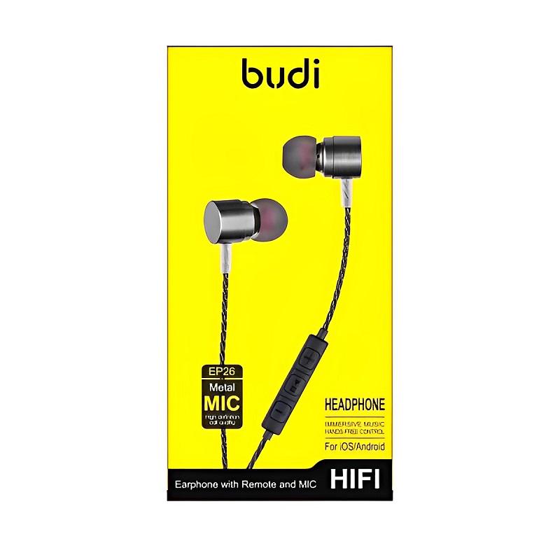 Наушники проводные Budi 1,2 м (5461)