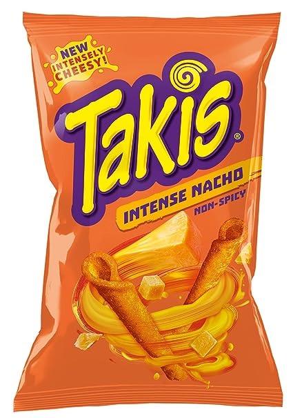 Чипси з сиром Takis Intense Nacho Cheese Flavored Rolled 280,7 г (1940798267) Чипси з сиром Takis Intense Nacho Cheese Flavored Rolled 280,7 г (1940798267)