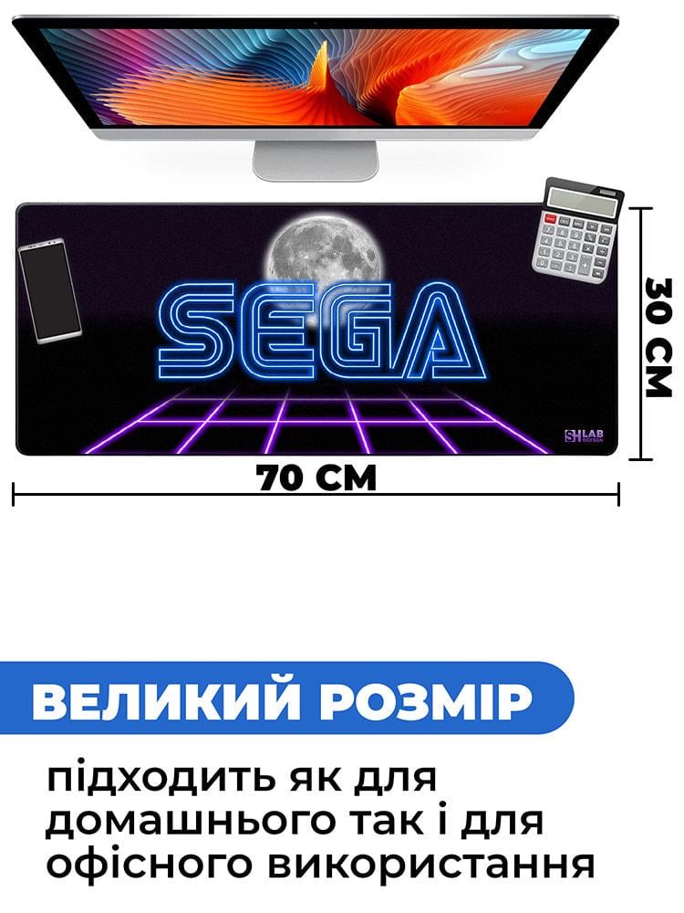 Коврик для мышки SHLab Sega SHM-191 70х30 см (35670) - фото 3