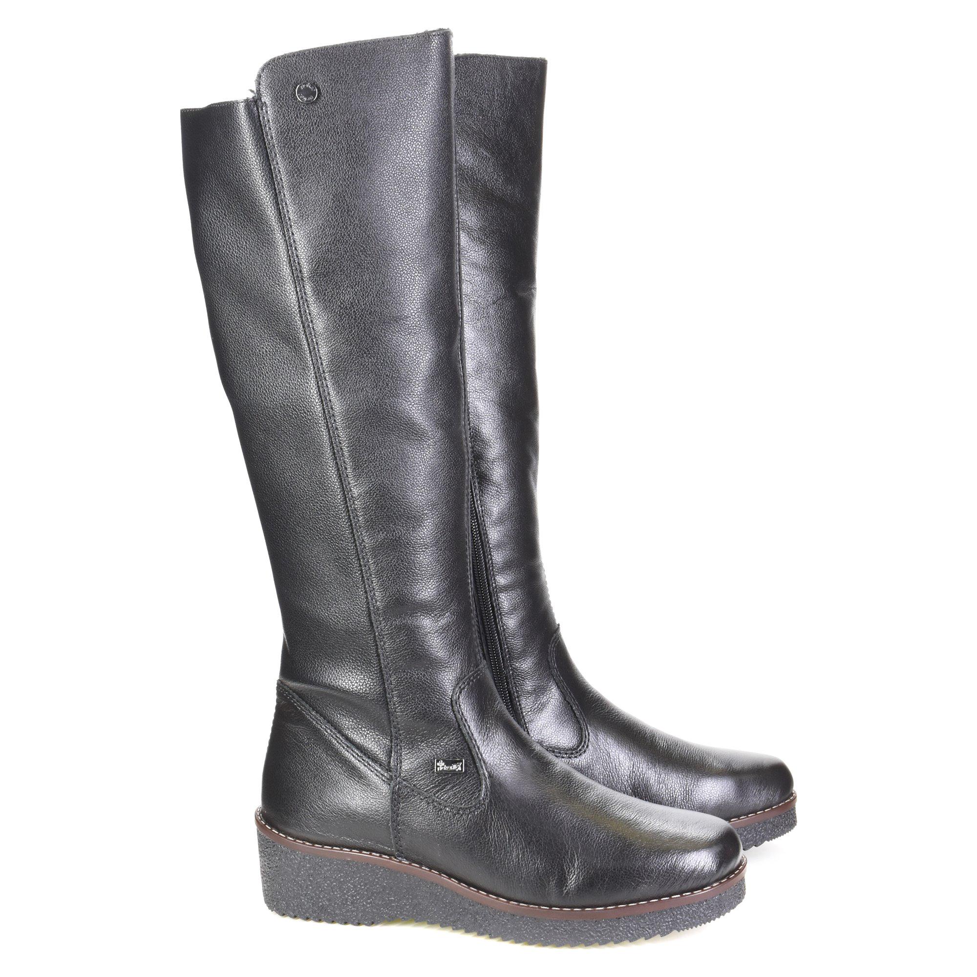 Чоботи жіночі зимові Rieker р. 37 Чорний (013196-37) - фото 4 Чоботи жіночі зимові Rieker р. 37 Чорний (013196-37) - фото 4