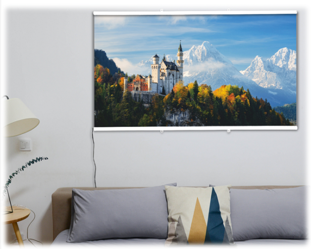 Обогреватель-картина Замок Monocrystal электрический 60х105 см 300 Вт (15120782) - фото 2 Обогреватель-картина Замок Monocrystal электрический 60х105 см 300 Вт (15120782) - фото 2