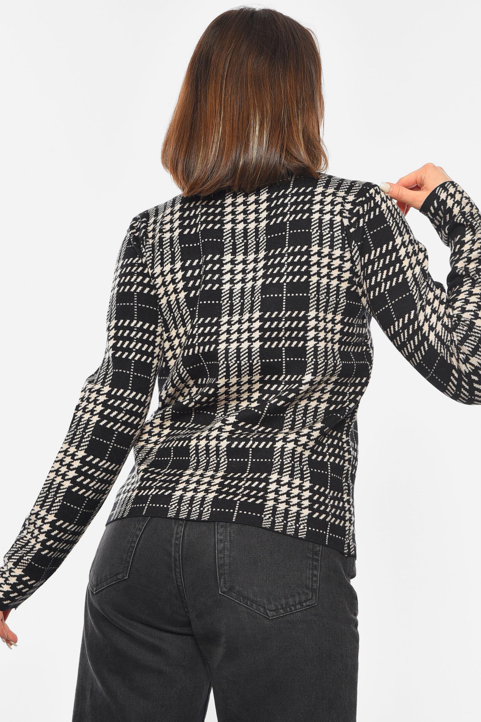 Светр жіночий S-M Чорний (192414) - фото 3 Светр жіночий S-M Чорний (192414) - фото 3