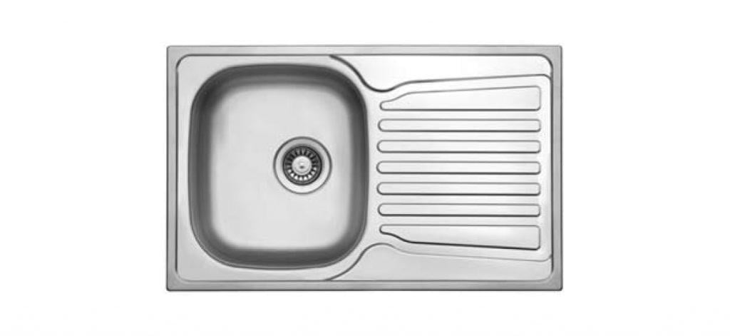 Мойка кухонная Ukinox COL 780.480 GT 6K декор и доска разделочная