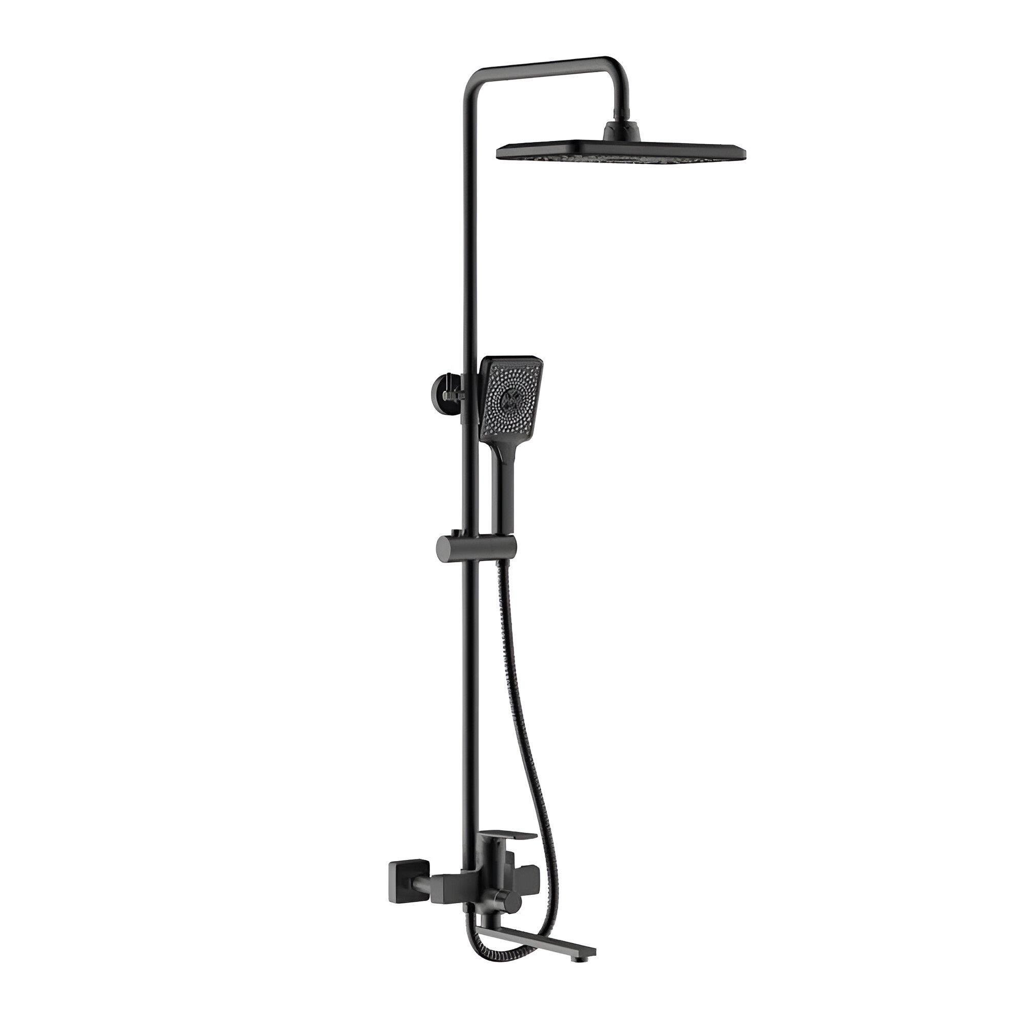 Душева система Frap F2471-6 3 режими Чорний (SQ-1045052)