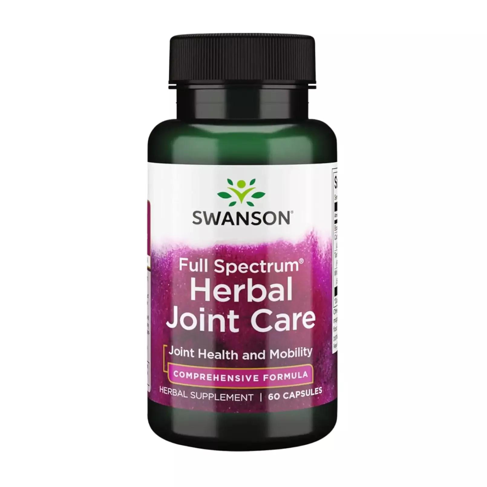 Комплекс трав'яний для суглобів Swanson Full Spectrum Herbal Joint Care 60 капс. Комплекс трав'яний для суглобів Swanson Full Spectrum Herbal Joint Care 60 капс.