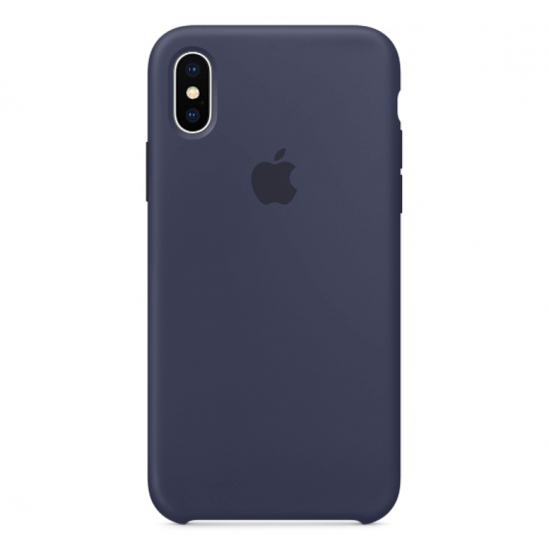 Чохол GoVern Silicone Case для Apple iPhone XS Max Midnight Blue