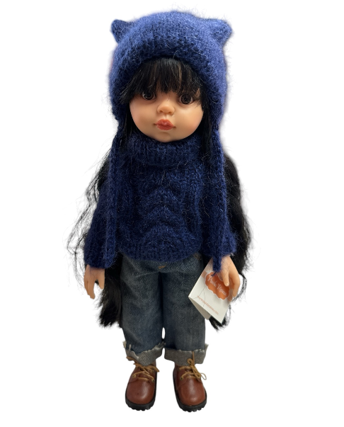 Кукла ароматизированная виниловая Венздей Адамс Paola Reina Паола Рейна 32 см