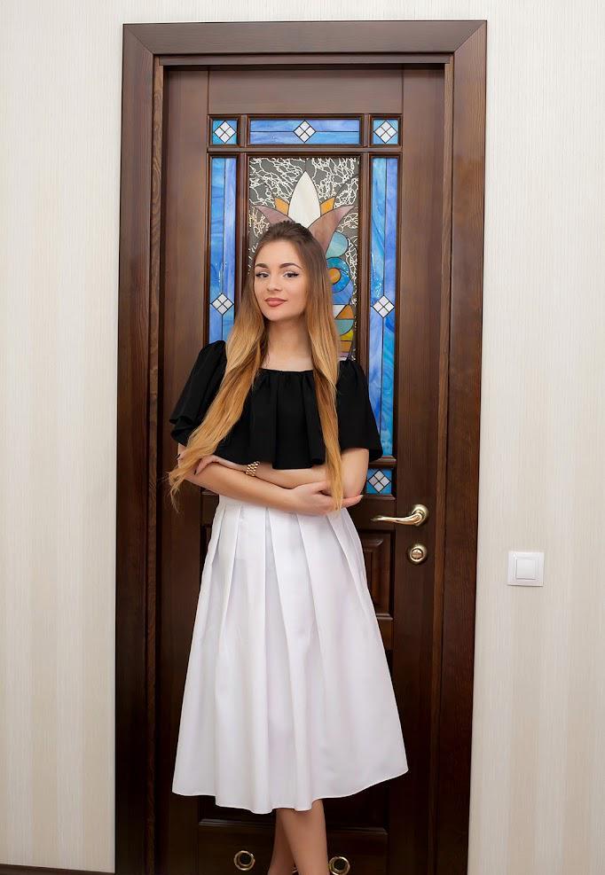 Спідниця жіноча Podium Eleve 10898-WHITE XXL Білий Спідниця жіноча Podium Eleve 10898-WHITE XXL Білий