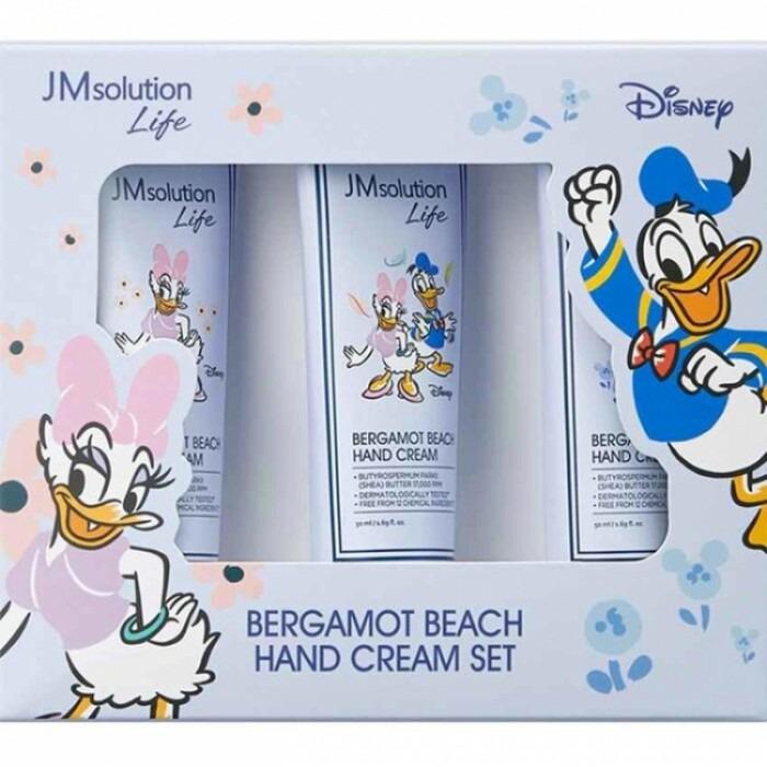 Набор кремов для рук с ароматом бергамота JMsolution Life Disney Bergamot Beach Hand Cream Set 3 по 50 мл