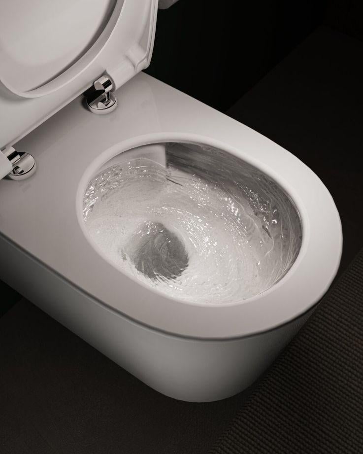 Унитаз подвесной VitrA Nest QuaFlush с сиденьем Soft Close (88-7870B403-7205) - фото 2