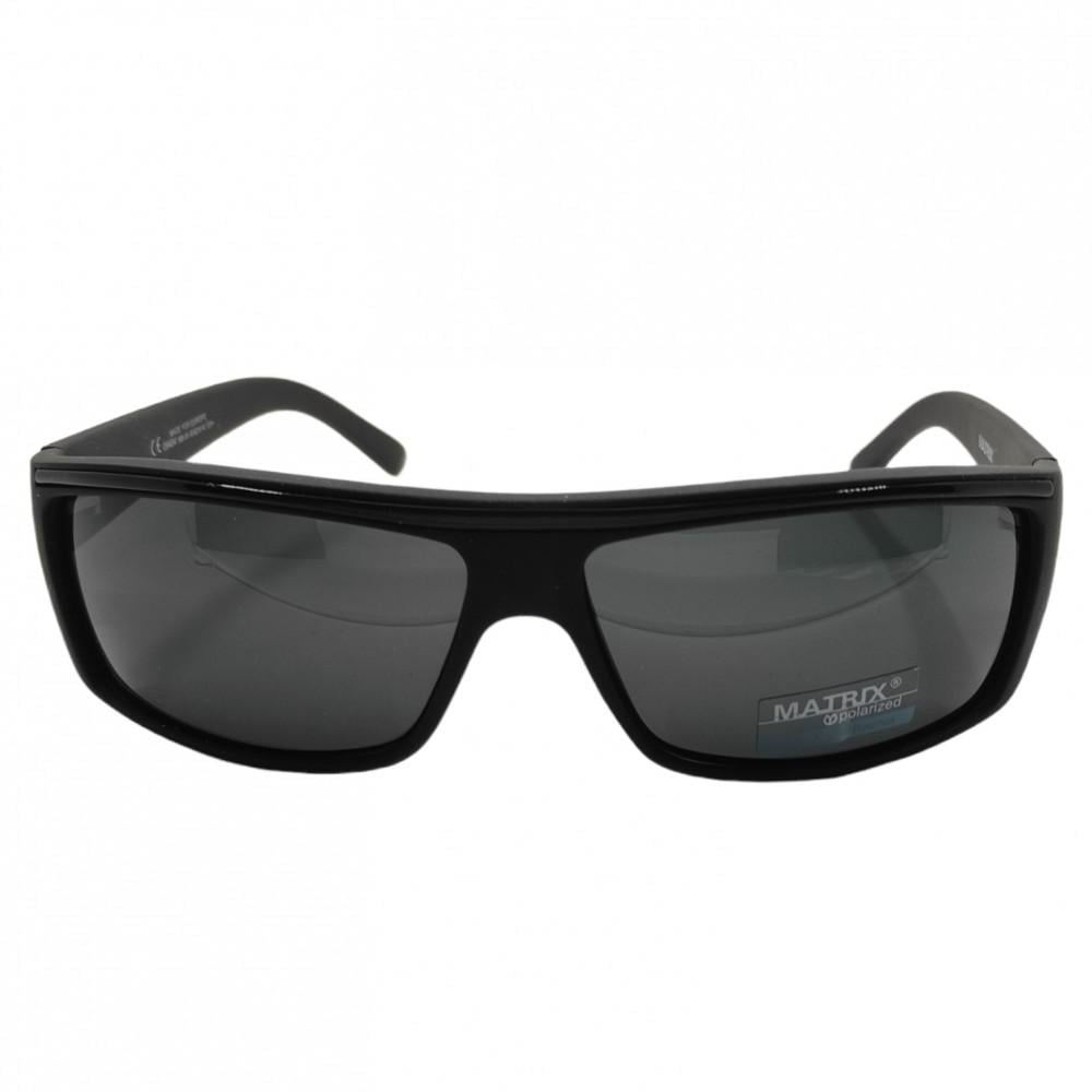 Сонцезахисні окуляри поляризовані Matrix Polarized 08404 Чорний Матовий/Чорний (46158) - фото 3