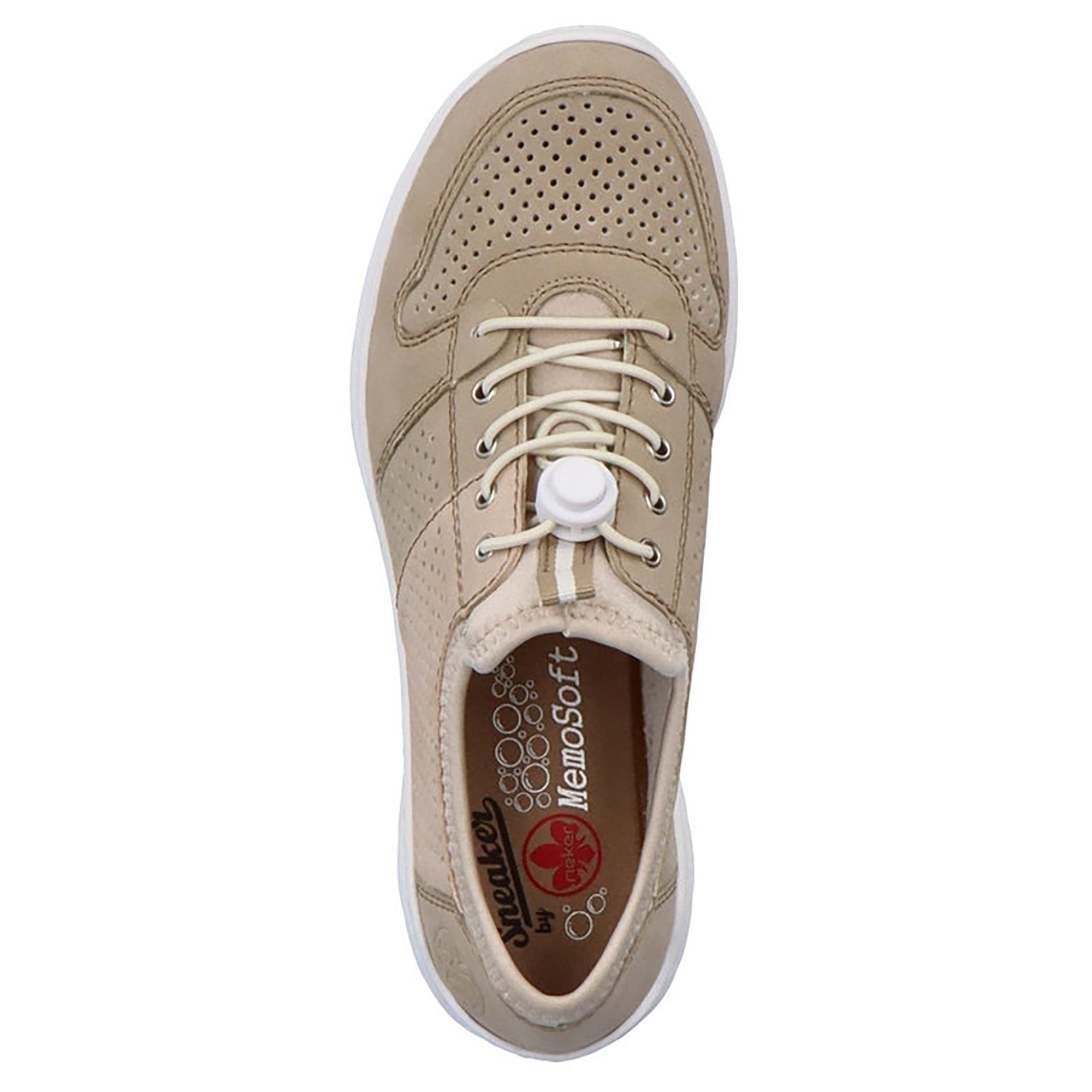 Кроссовки женские весенние Rieker р. 37 Бежевый (089323-37) - фото 6