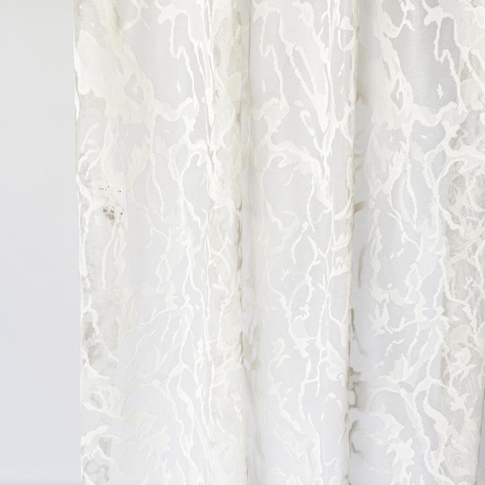 Тканина тюль жакард Мікрія 285 см 57 гр/м2 V-bej - фото 2