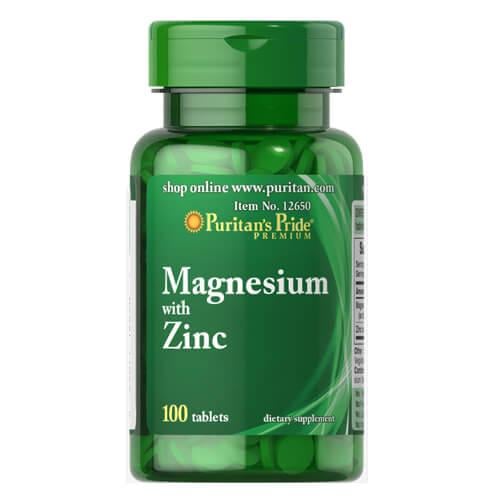 Магний PP Magnesium Zinc 100 tab (12650)