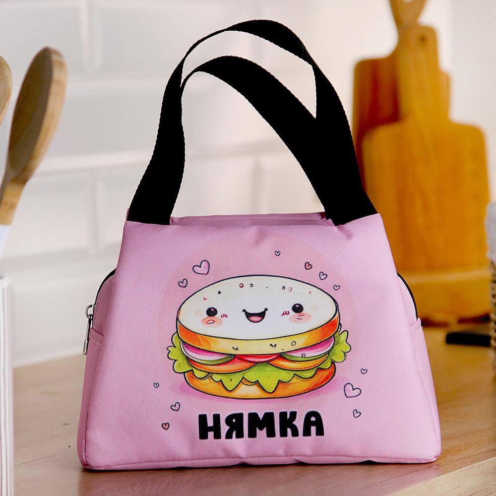 Термосумка Lunch bag "Нямка" 24х12х17 см (LUN_24S030) - фото 1