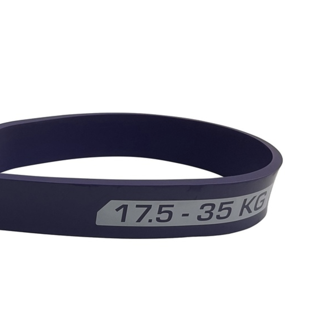 Резинка для фитнеса York 2080x29x4,5 мм 17,5-35 кг Фиолетовый (3544) - фото 4