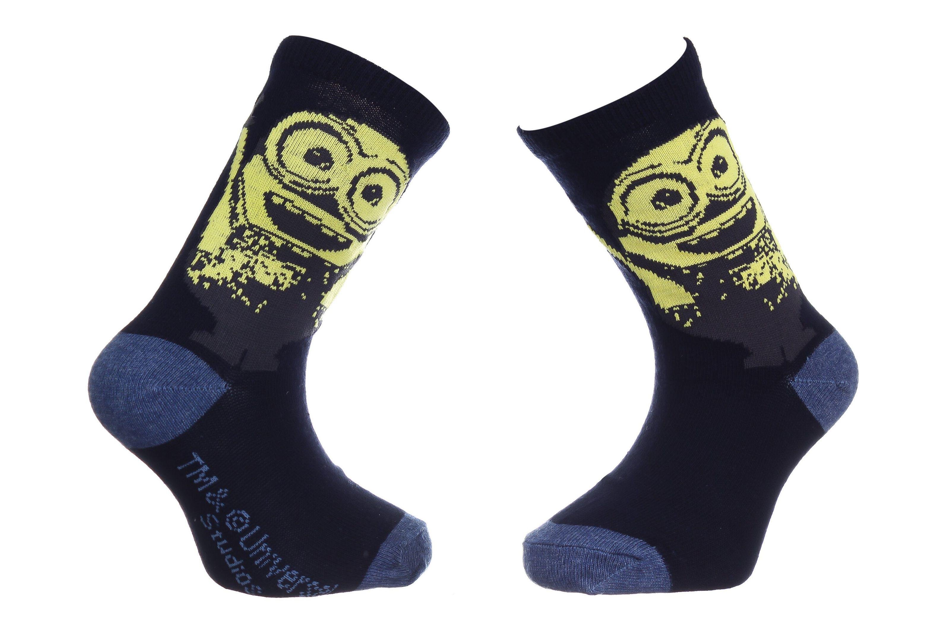 Шкарпетки Minions Minion Group р. 35-38 Black/Blue (37014-7)