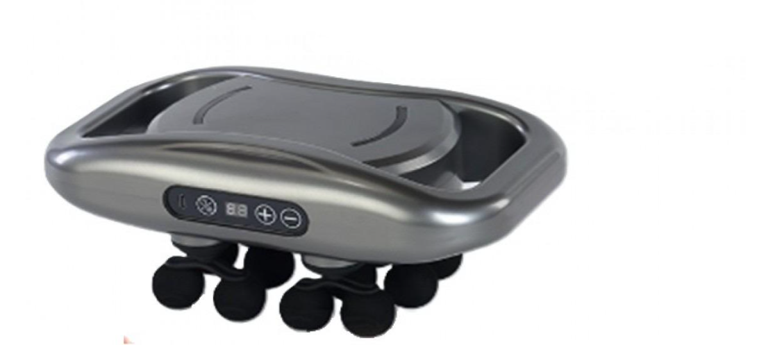 Масажер перкусійний для тіла ручний 12 головок портативний (RT-608)