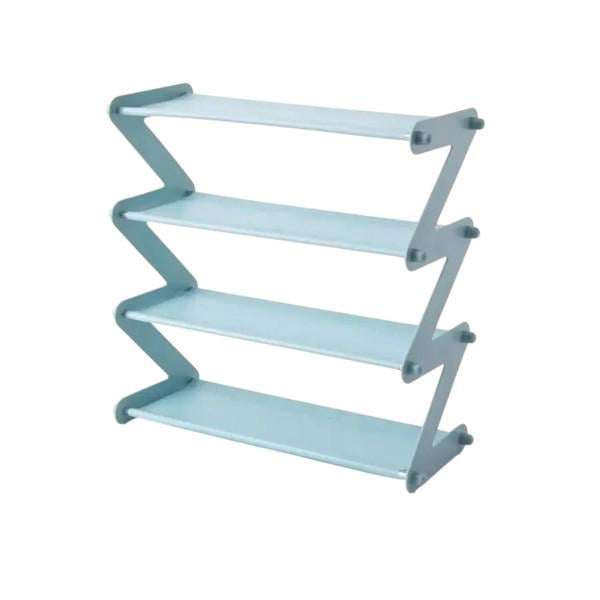 Полка-органайзер для обуви Z-shaped Shoe Rack Бирюзовый