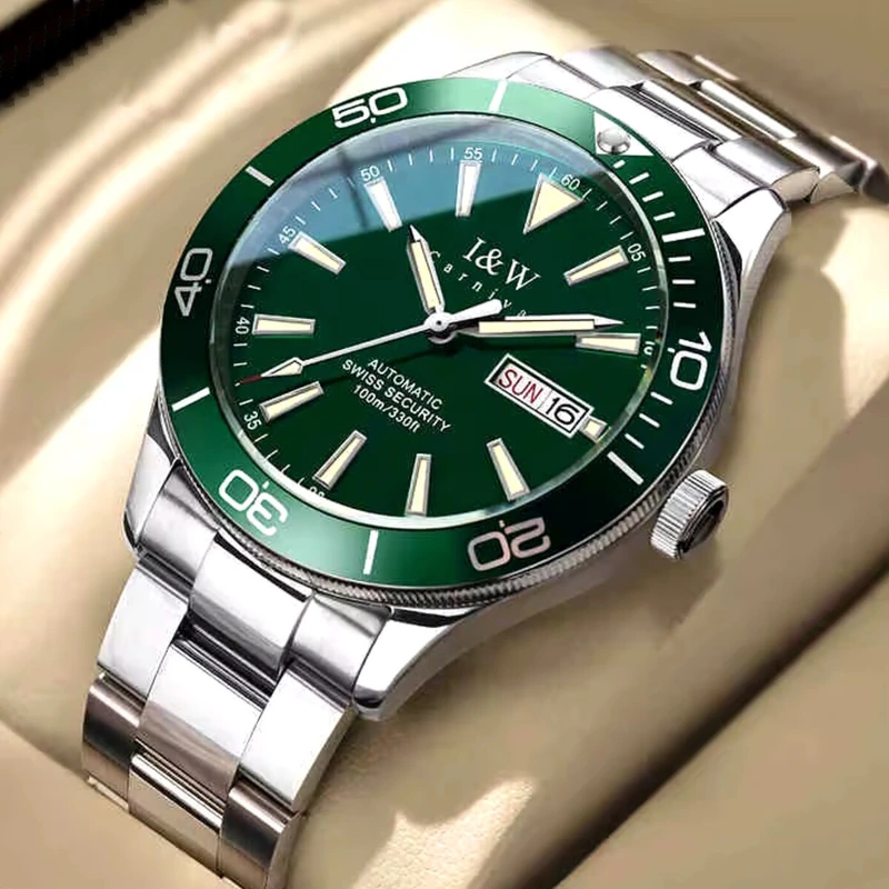 Годинник чоловічий механічний Carnival Diver 10 Bar (18287)