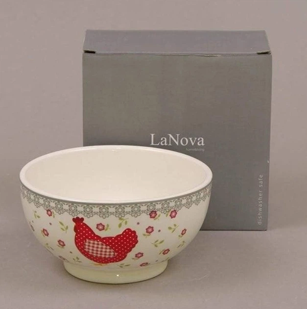 Миска керамическая Курочка 0,5 л (26367)