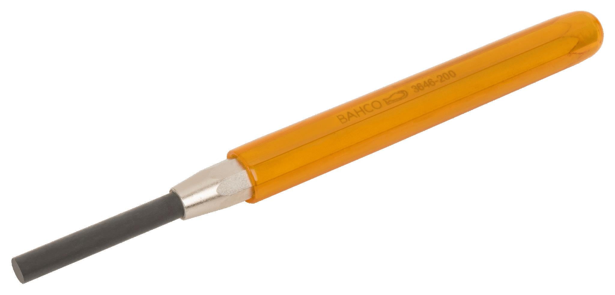 Пробійник Bahco 150 мм бойок 4 мм товщина 10 мм форма D полірована CrV сталь (16342)