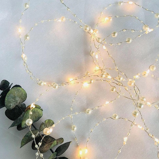 Гірлянда LED Перлини тепле світло 200 світлодіодів 20 м (42234) - фото 4 Гірлянда LED Перлини тепле світло 200 світлодіодів 20 м (42234) - фото 4