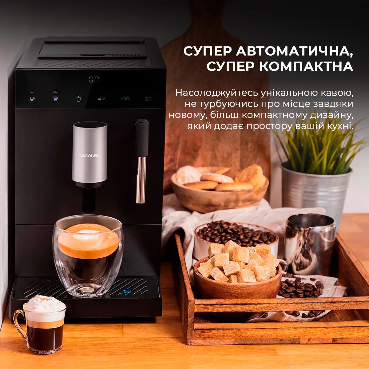 Кавомашина CECOTEC Cremmaet Compact Steam (00-00106830) - фото 2