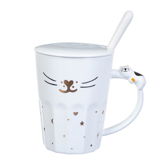 Чашка Мордочка кота 300 мл (8200-018)2