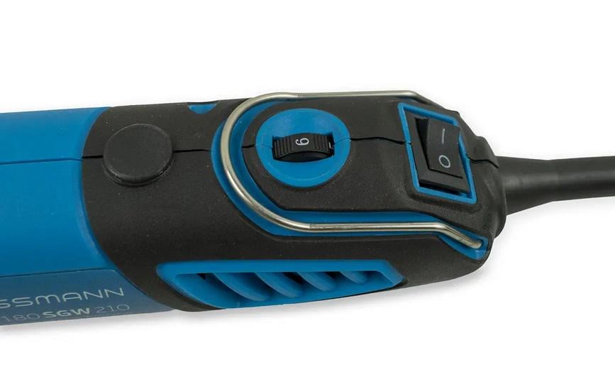 Гравер KRAISSMANN 180 SGW 210 гнучкий вал/кейс/насадки (1506764648) - фото 4 Гравер KRAISSMANN 180 SGW 210 гнучкий вал/кейс/насадки (1506764648) - фото 4