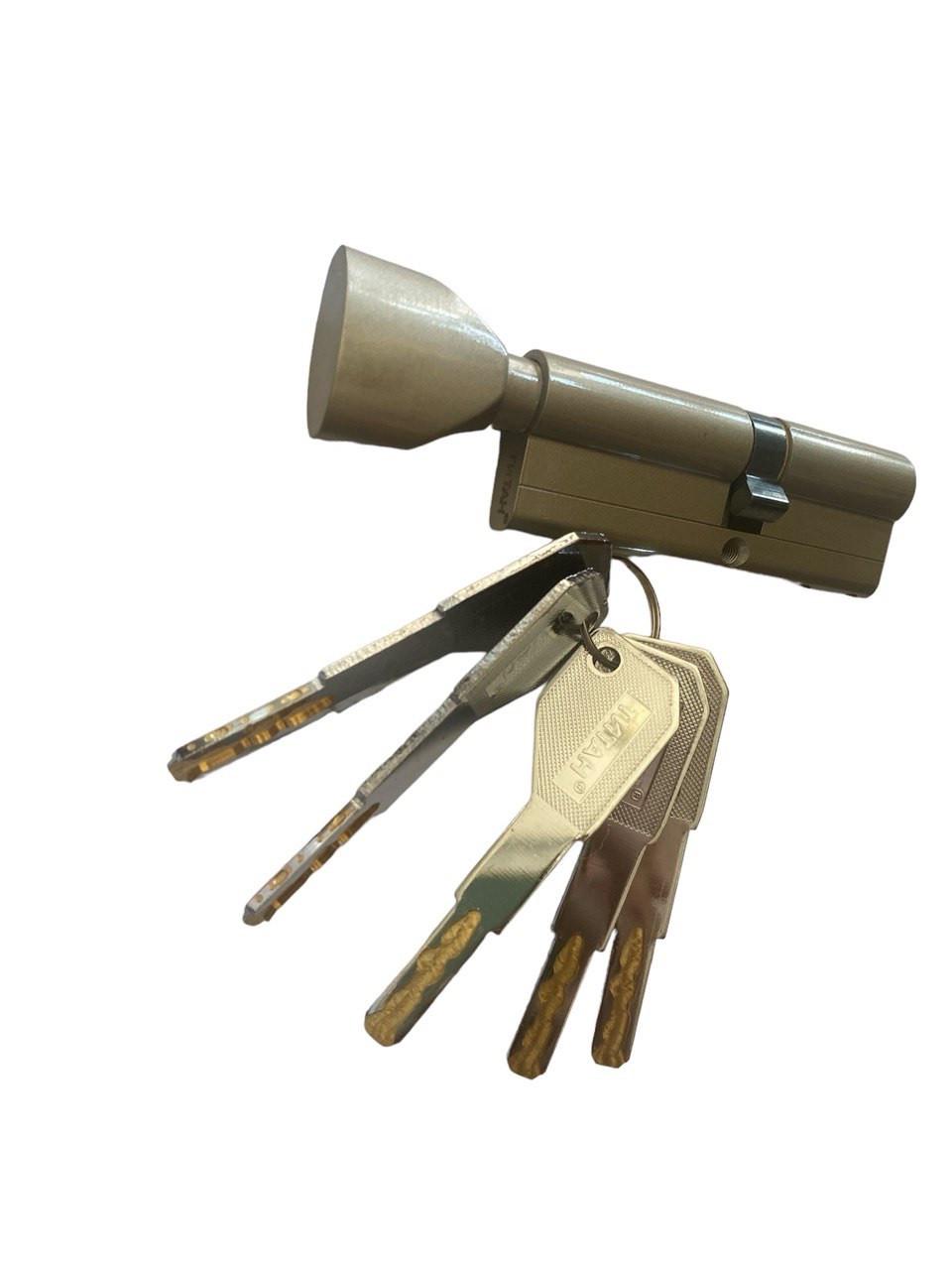 Циліндр для замка Титан 3D серія M 90 50Тх40 C SN подовжений ключ - фото 4 Циліндр для замка Титан 3D серія M 90 50Тх40 C SN подовжений ключ - фото 4