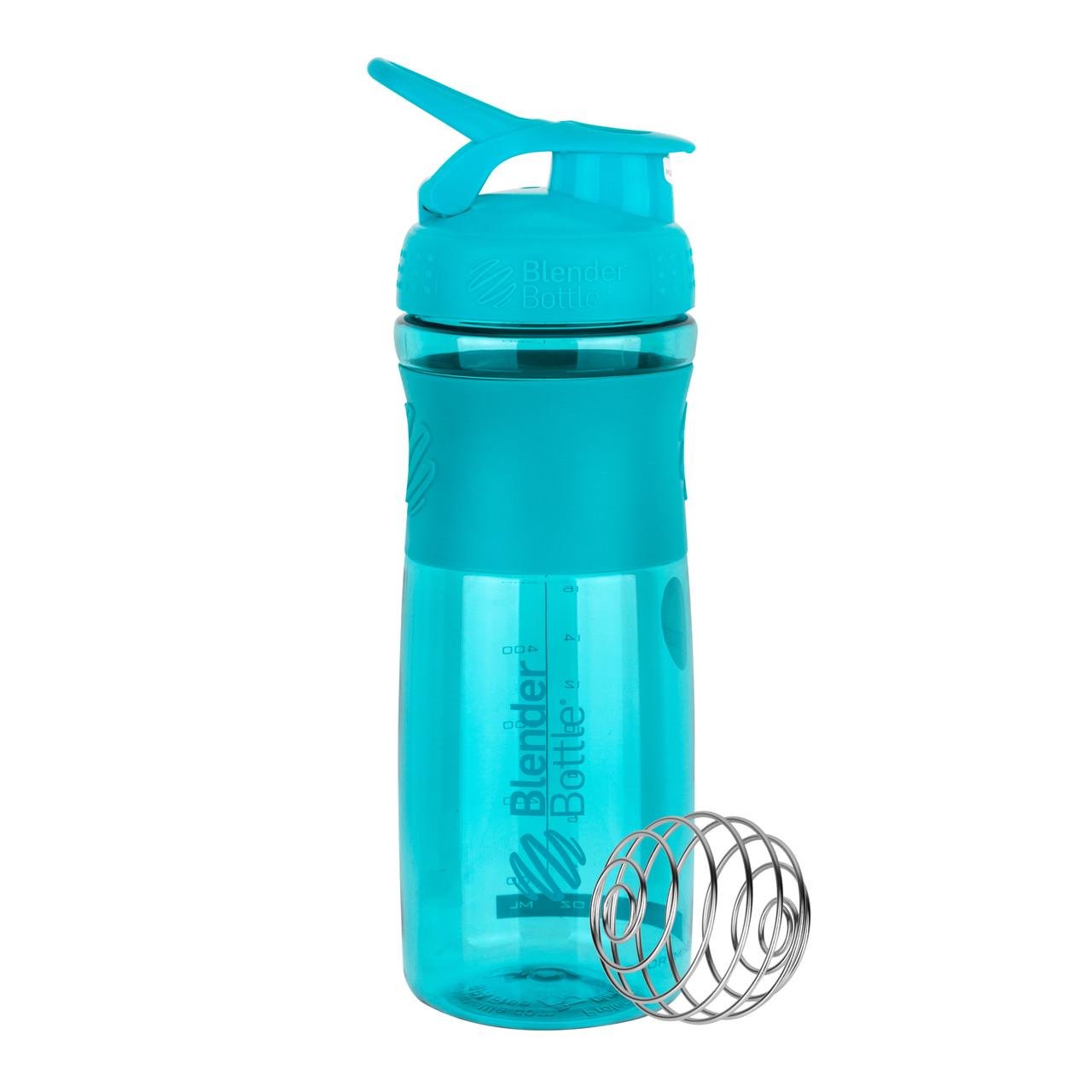 Шейкер спортивный BlenderBottle SportMixer 28 oz 820 мл Teal - фото 8