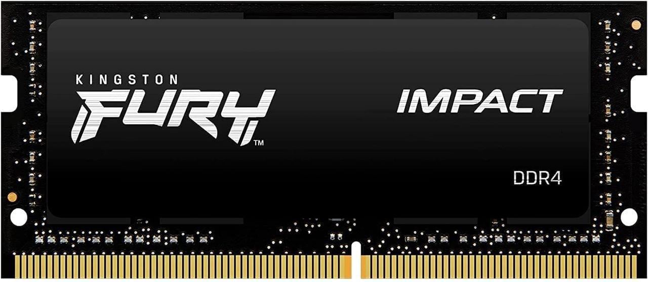 Оперативна пам'ять для ноутбуків Kingston FURY 16 GB (2x8GB) SO-DIMM DDR4 3200 MHz Impact (KF432S20IBK2/16)