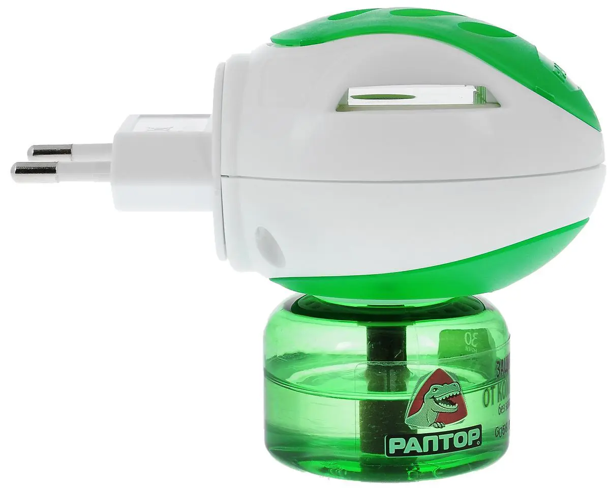 Набор комаров Раптор фумигатор с жидкостью 30 ночей (31809034)